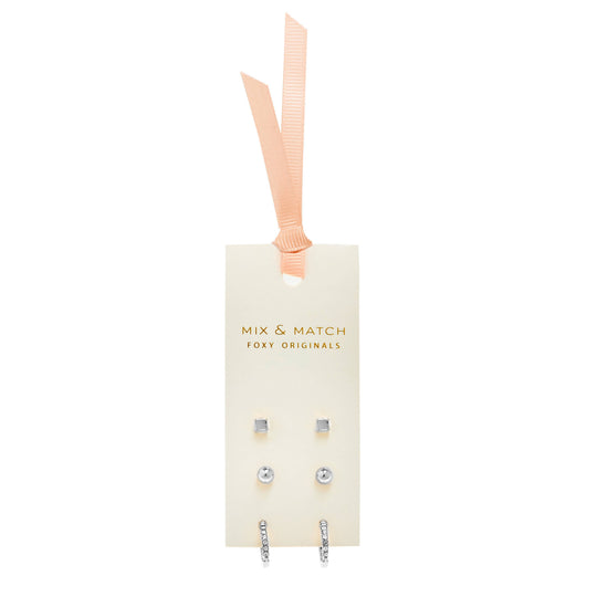 Coco Earrings | Mix and Match | Earring Set: Gold