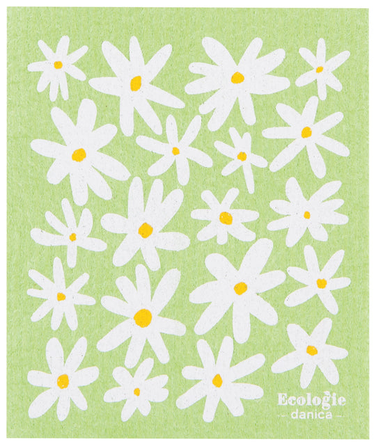 Daisies Swedish Sponge Cloth