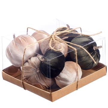 10 Velvet Pumpkin Pk.  ( ivory/green)