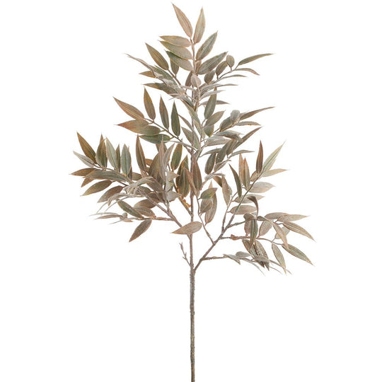 28" Nandina Leaf Spray ( Brown )