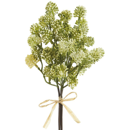 11" Soft Sedum Bundle (Cream/Green)