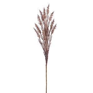 39" Plume Grass Spray ( Grey Brown ) - Florals and Foliage