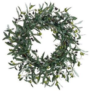 
            
                Load image into Gallery viewer, 26&amp;quot; Olive Wreath - Florals and Foliage
            
        
