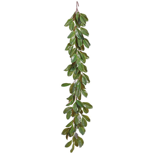 6' Magnolia Leaf Garland  Green - Florals and Foliage