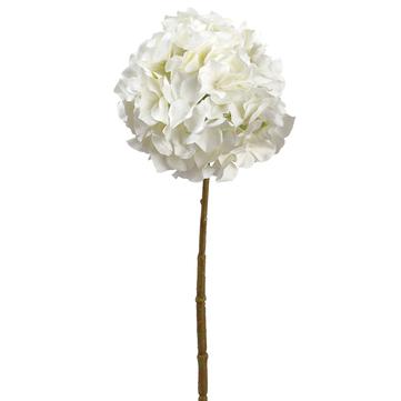 21" Hydrangea Spray ( White ) - Florals and Foliage