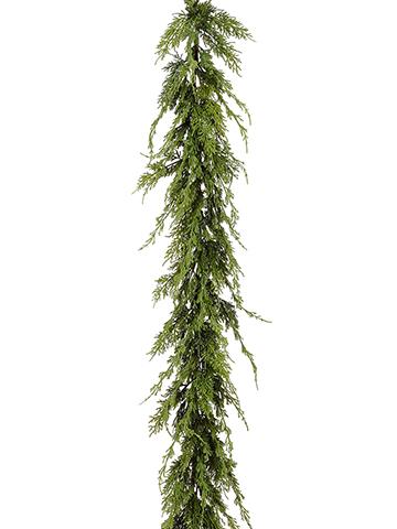 6' Cypress Garland  - Florals and Foliage