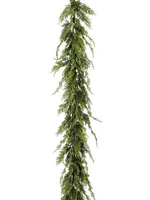 6' Cypress Garland  - Florals and Foliage