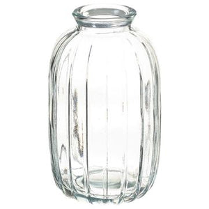 4.5" Clear Glass Vase