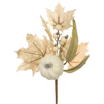 18" Pumpkin/Maple Spray ( Tan/ Cream )