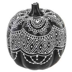
            
                Load image into Gallery viewer, 7.5&amp;quot; Black/White Pumpkin
            
        