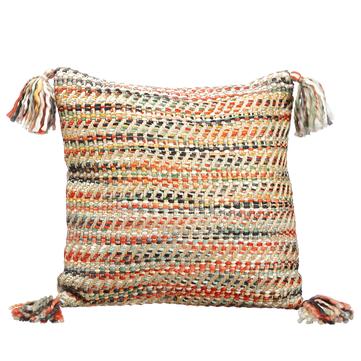 16" Yarn Pillow w/ Tassle -Everyday Textiles