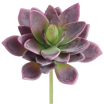 5" Soft Touch Mini Agave Pick ( Purple/Green )