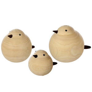 Wooden Bird  ( Multiple Sizes )