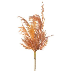 
            
                Load image into Gallery viewer, 19.7&amp;quot; Harvest Pampas Spray ( Rusty Orange) - Florals and Foliage
            
        