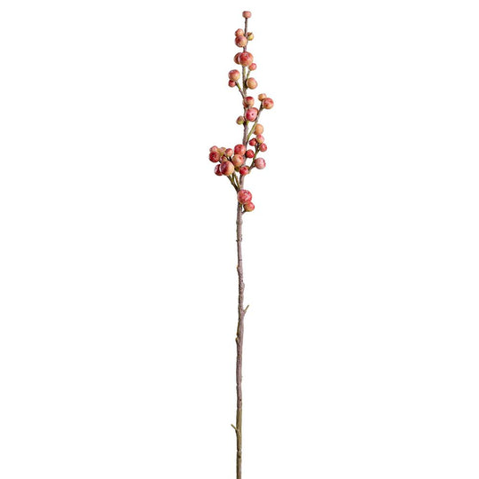 35" Crabapple Spray (Red)