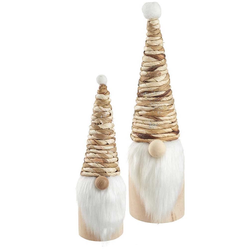 Glittered Santa Beige/Silver ( 2 sizes )