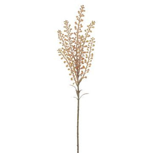 25" Virginia Pepperweed Spray Mustard - Florals and Foliage