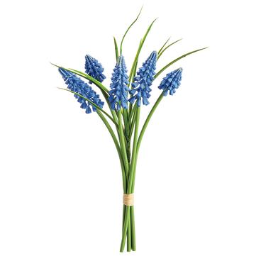 10" Muscari Bundle (Blue) - Florals and Foliage