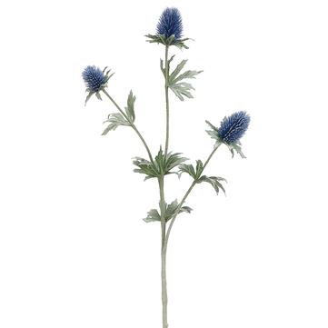 31" Thistle Spray ( Blue / Navy ) - Florals and Foliage