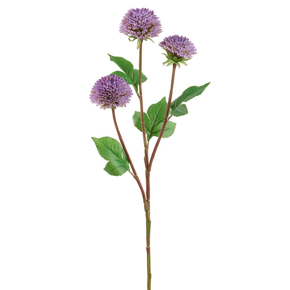 28.5" Dahlia Spray Purple) - Floral and Foliage