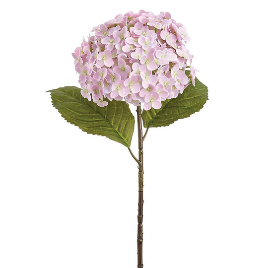 24.5" Real Touch Hydrangea Spray Pink