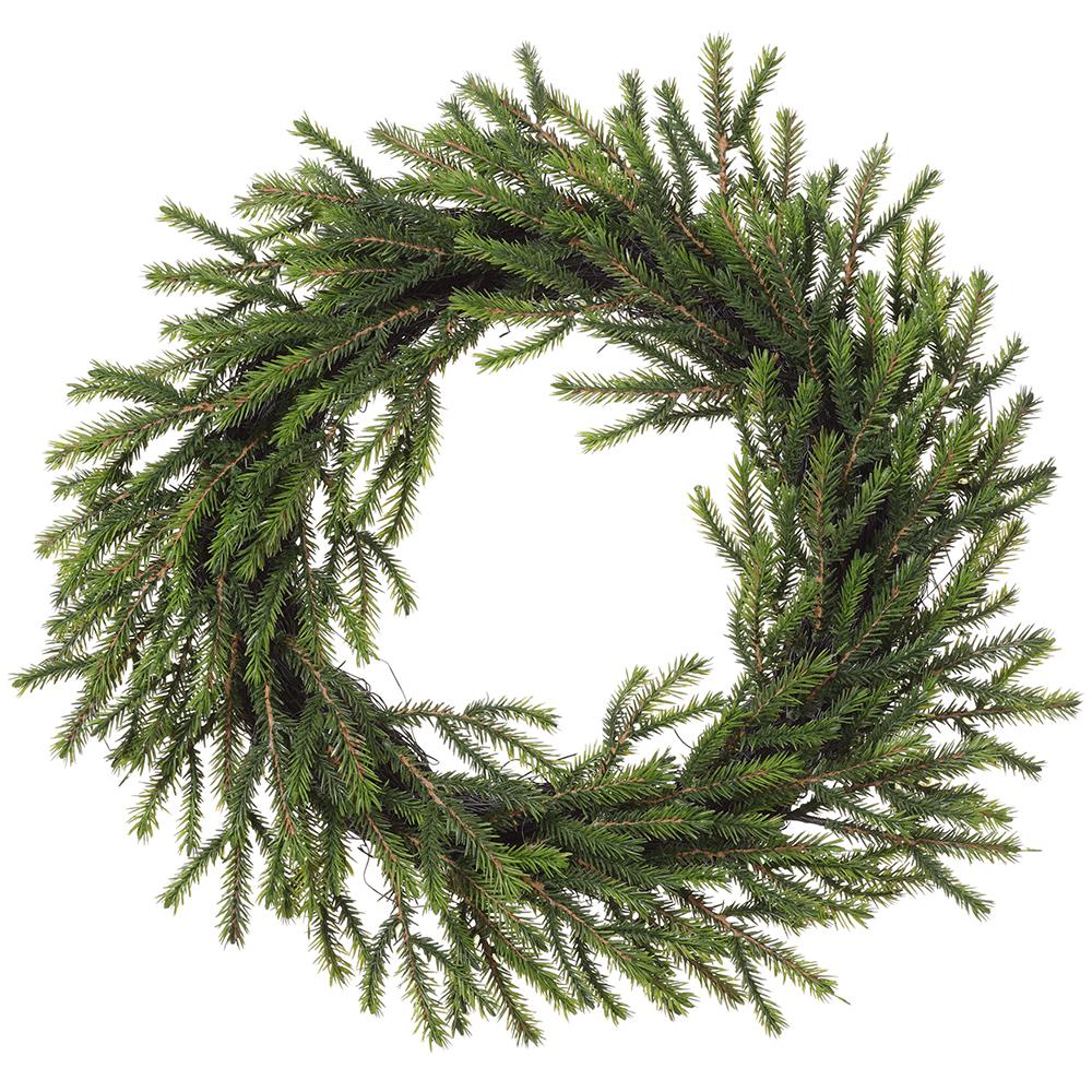 12" Pine Wreath - Florals and Foliage