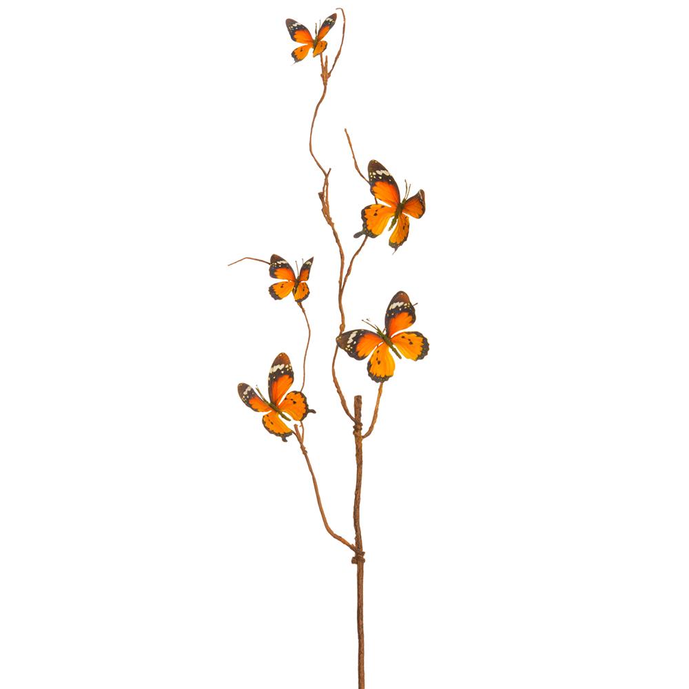 37" Butterfly Spray - Florals and Foliage