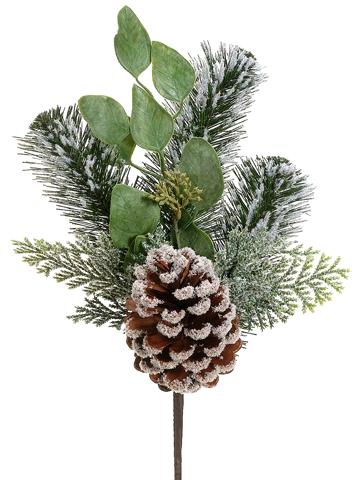 13" Cone/Silver Dollar/Pine Pick
