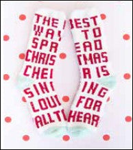 Holiday Cozy Winter Crew - Christmas Cheer Socks