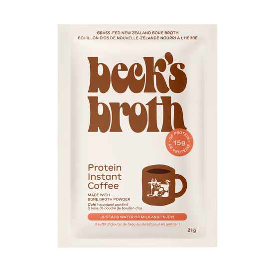 Beck's Broth: Protein Instant Coffee 36g