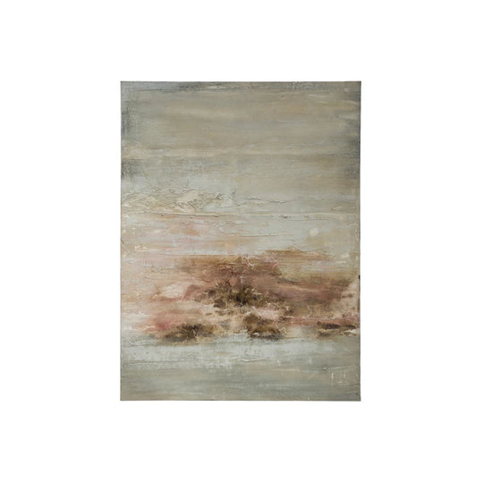 35-1/2"W x 47-1/4"H Hand-Painted Abstract Canvas Wall Décor