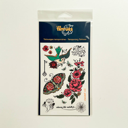 Wild and Free - Temporary tattoos