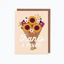 Golden Hour: Thanks A Bunch Greeting Card