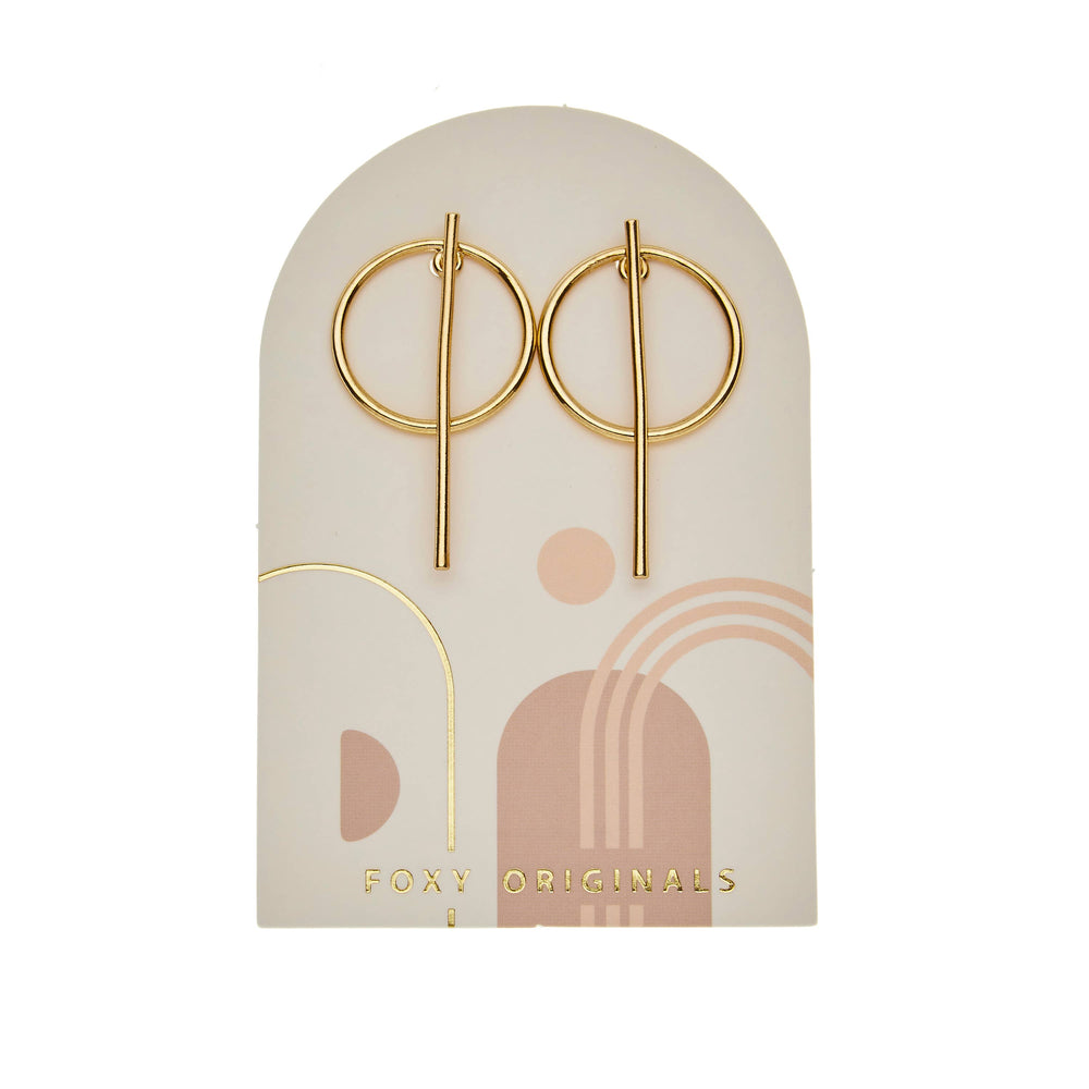 Beatrix Earrings | Ear Jackets: Gold
