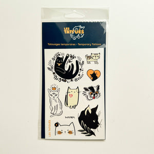 The Kitty-Cat -Temporary tattoos