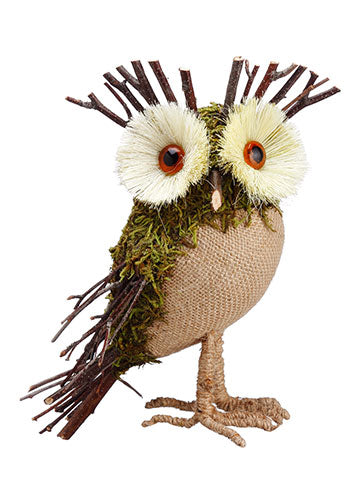
            
                Load image into Gallery viewer, 8.25&amp;quot; Moss Owl
            
        