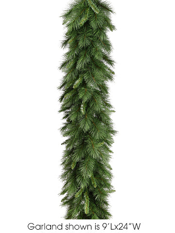 9'X18" Long Needle Mix Garland