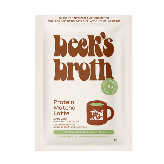 Beck's Broth: Protein Matcha Latte 36g