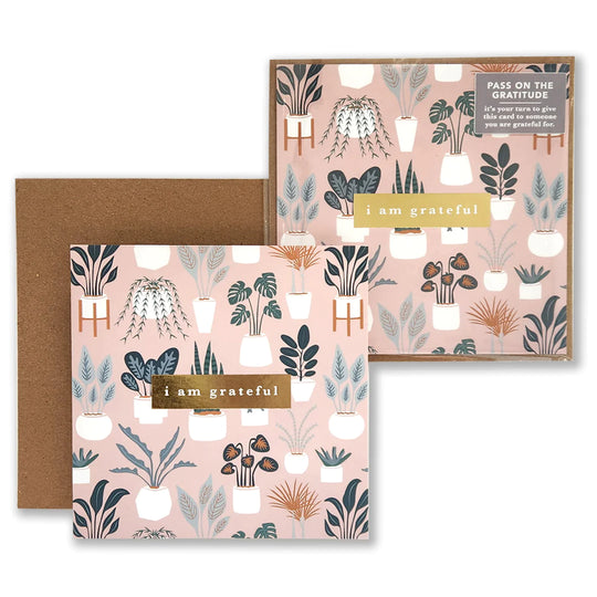 Plant Lover Gratitude Card