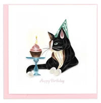Quilling Card: Birthday Cat