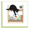 Quilling Card: Mischievous Cat