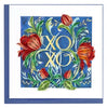 Quilling Card: XOXO Roses