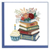 Quilling Card: Books & Cupcake