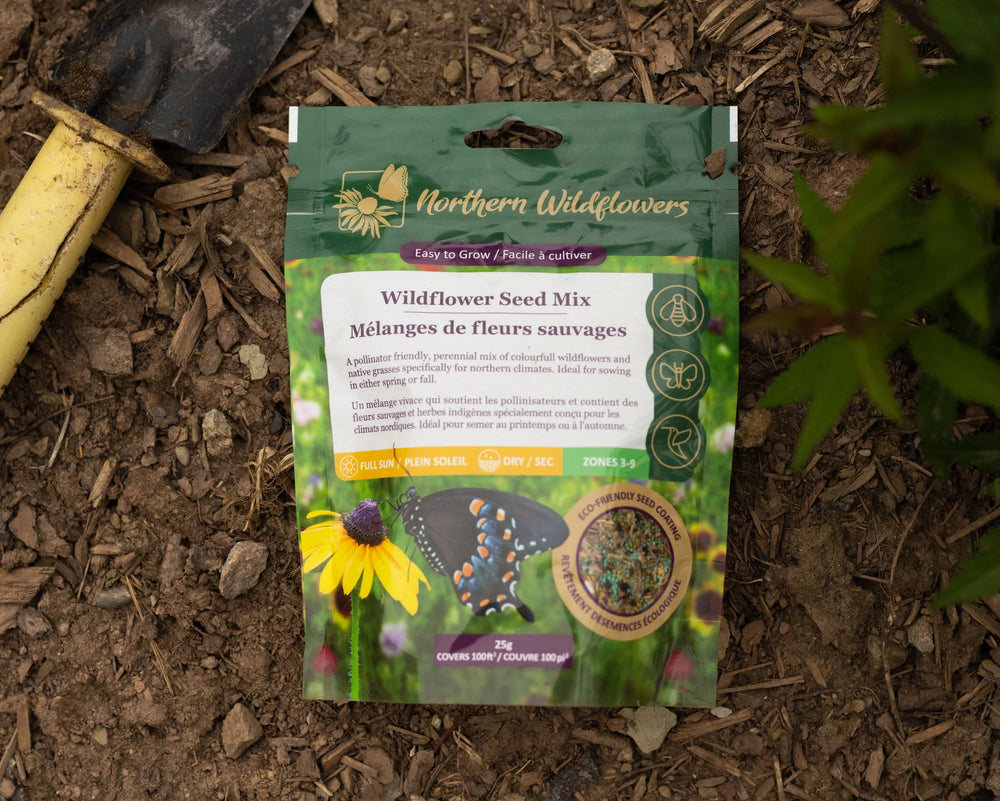 Northern Wildflowers Easy to Grow Mix- 100 ft2 25  Gram