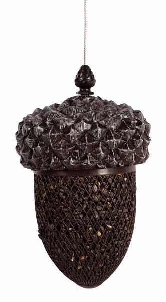 Acorn shape blackoil sunflower feeder