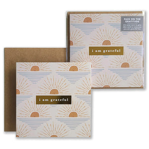 Sunrise Gratitude Card