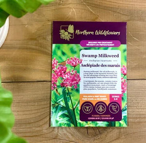 Northern Wildflowers Swamp Milkweed- Seed Pack 75  Count