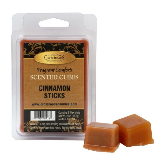 Crossroads Candles Everyday: Cinnamon Stick Scented Cubes