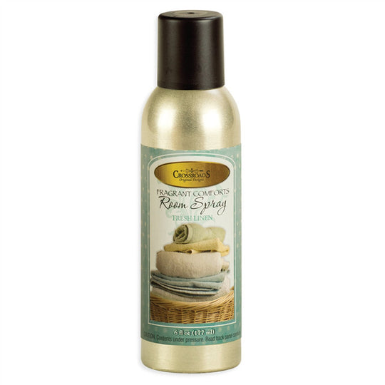 Crossroads Candles Room Spray Everyday: Fresh Linen