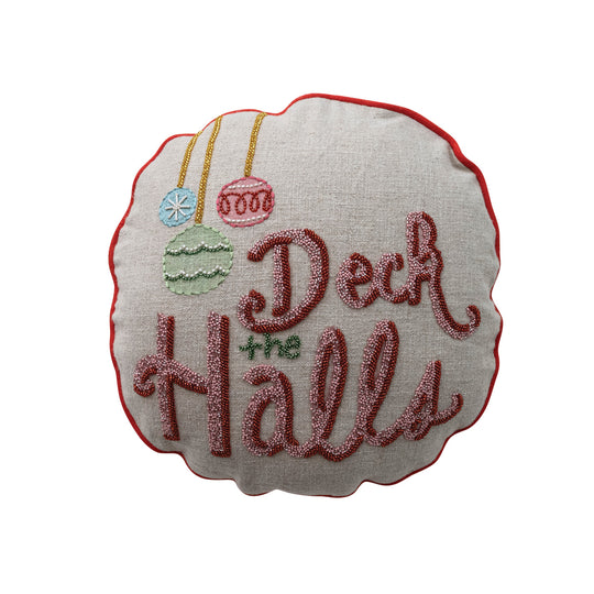 "Deck The Halls" Pillow